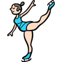 sports and competition,exercise,fitness,sports,people,christmas,ice skate,skating,ice skating,winter sports,stick man
